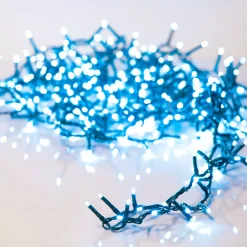 KAEMINGK Ghirlande Di Luci-Ghirlanda di luci 16 m 750 LED cavo verde NewLuxe Blu