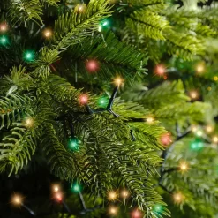KAEMINGK Ghirlande Di Luci-Ghirlanda di luci 16 m 750 LED cavo verde NewLuxe Tricolore Verde/Rosso/Bianco