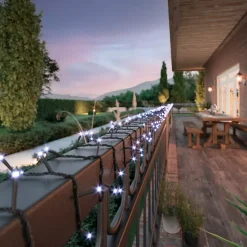 KAEMINGK Ghirlande Di Luci-Ghirlanda di luci Solare ricaricabile 9 m 120 LED