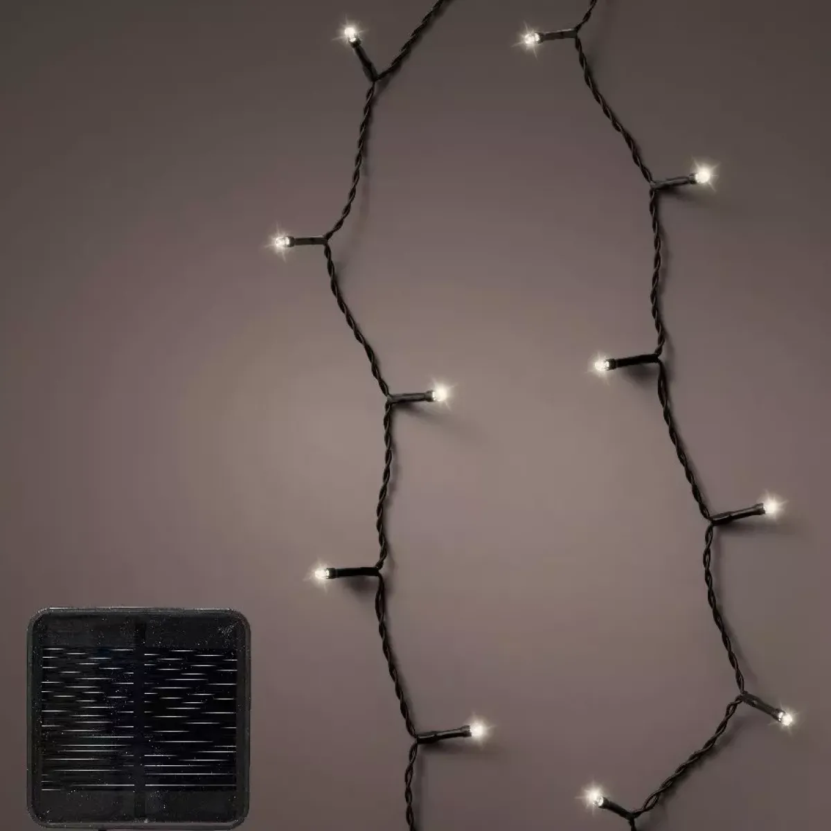 KAEMINGK Ghirlande Di Luci-Ghirlanda di luci Solare ricaricabile 9 m 120 LED