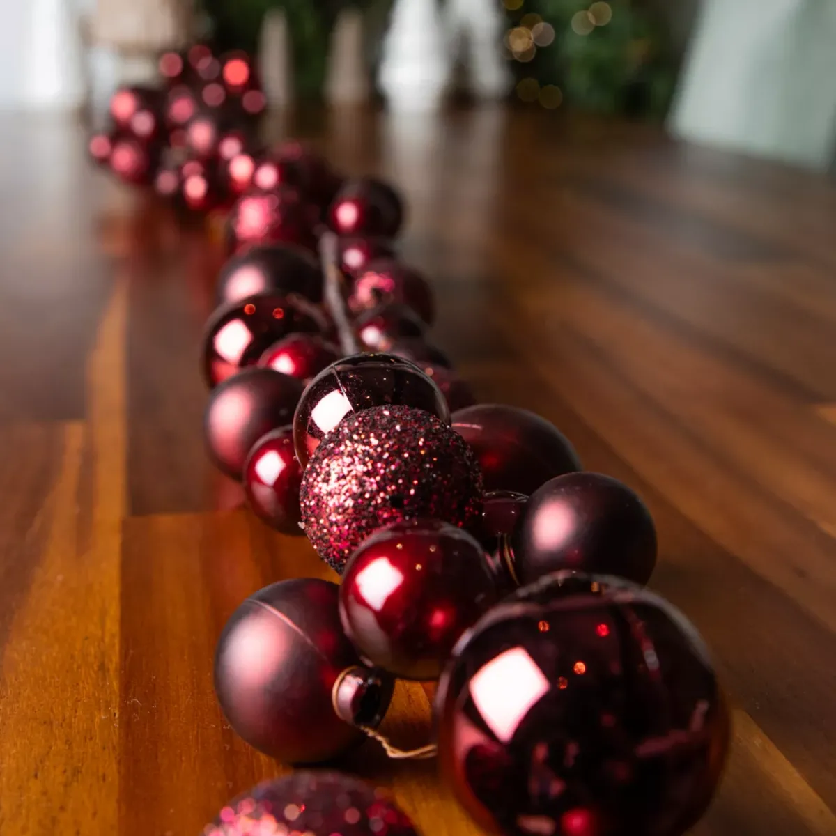 KAEMINGK Ghirlande Per Albero Di Natale-Ghirlanda di Natale (180 cm) Palline di Natale
