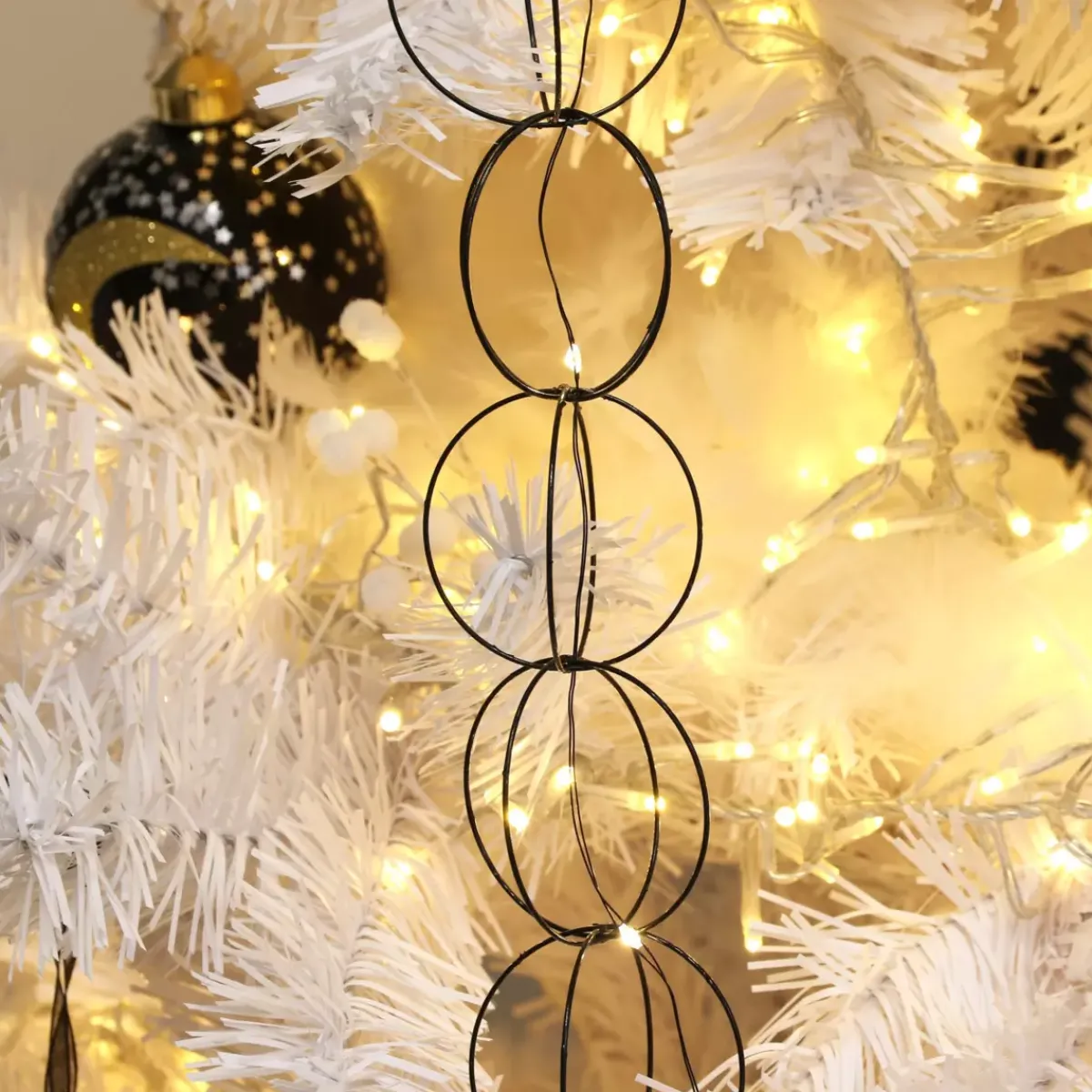 KAEMINGK Oggetti Decorativi E Illuminati|Ghirlande Luminose Decorative-Ghirlanda luminosa Anello a pile 20 LED
