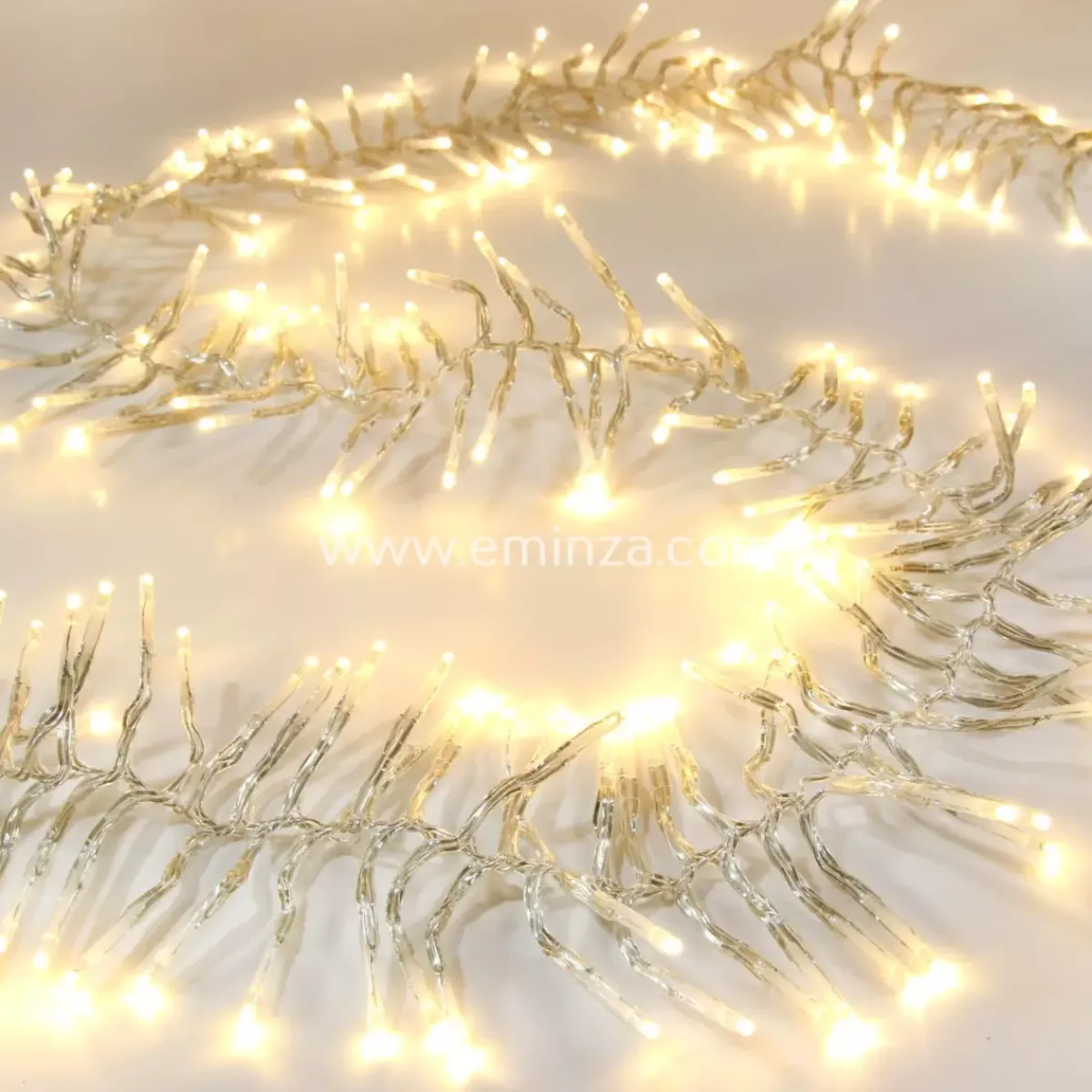 KOOPMAN Ghirlande Di Luci-Ghirlanda luminosa Boa 14,60 m Bianco caldo 2016 LED CT