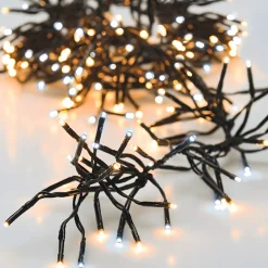 KOOPMAN Ghirlande Di Luci-Ghirlanda luminosa Boa 5,60 m Bicolore 768 LED bianco caldo e bianco freddo CV
