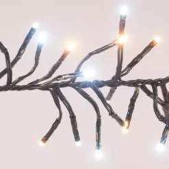 KOOPMAN Ghirlande Di Luci-Ghirlanda luminosa Boa 5,60 m Bicolore 768 LED bianco caldo e bianco freddo CV
