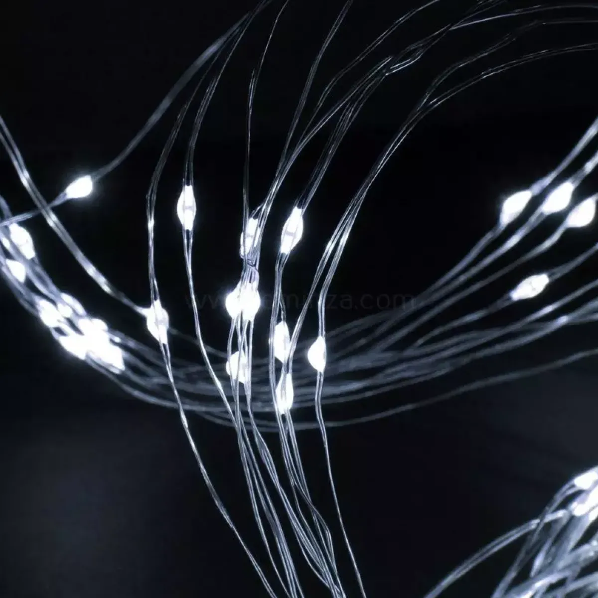 KOOPMAN Ghirlande Di Luci-Ghirlanda luminosa 195 cm 40 micro LED a pile