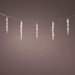 KAEMINGK Ghirlande Di Luci-Ghirlanda luminosa collegabile 3,60 m 60 LED Ghiaccioli effetto Flash