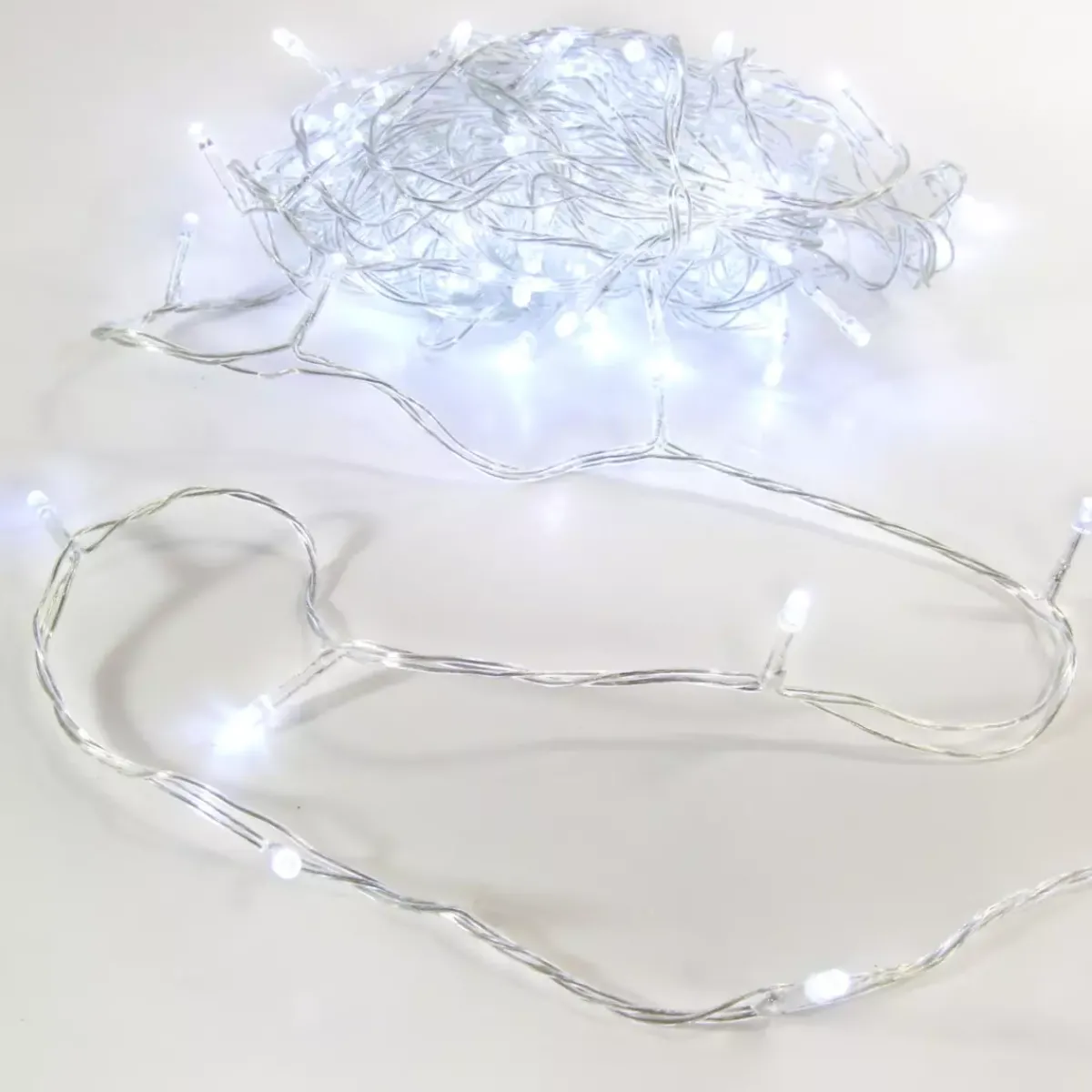 Feeric Lights & Christmas Guilande Di Luci Grande Lunghezza|Ghirlande Di Luci-Ghirlanda luminosa CT Bianco freddo 500 LED