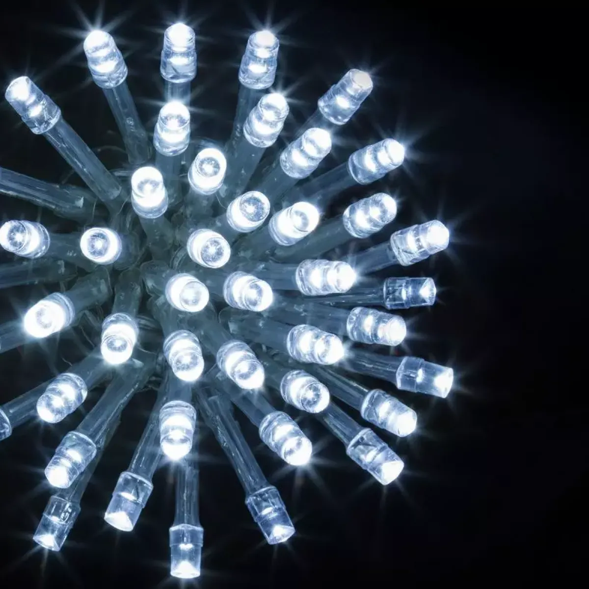 Feeric Lights & Christmas Guilande Di Luci Grande Lunghezza|Ghirlande Di Luci-Ghirlanda luminosa CT Bianco freddo 500 LED