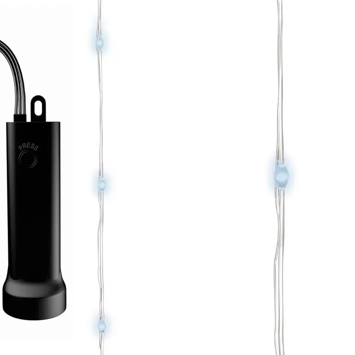 KAEMINGK Ghirlande Di Luci-Ghirlanda luminosa Luxe a pile 1,59 m 100 Micro LED Durawise