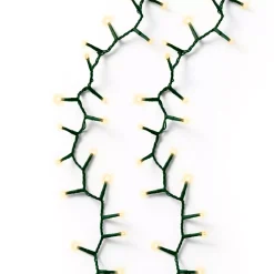 KAEMINGK Ghirlande Di Luci-Ghirlanda luminosa 16 m 750 LED cavo verde Luxe Bianco caldo Champagne