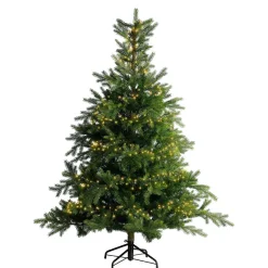 EMINZA Guilande Di Luci Grande Lunghezza|Ghirlande Di Luci-Ghirlanda luminosa 45 m 2000 LED cavo verde Luxe Bianco caldo Champagne