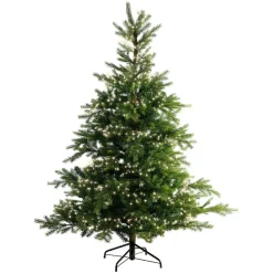KAEMINGK Ghirlande Di Luci-Ghirlanda luminosa 12 m 960 Micro LED cavo nero Luxe Bianco caldo