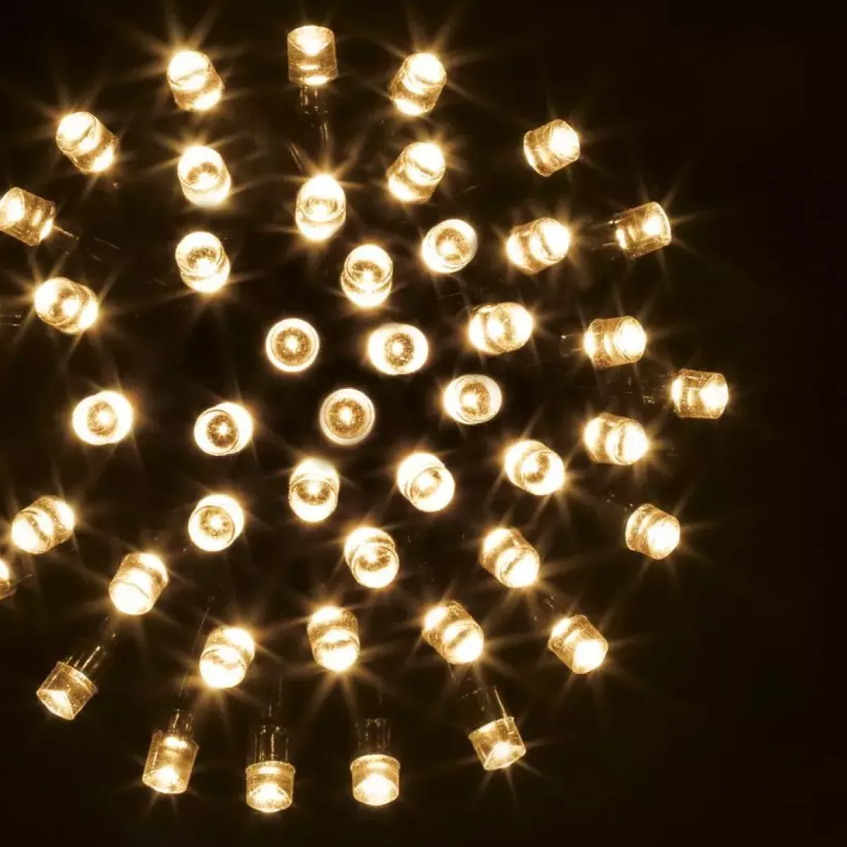 Feeric Lights & Christmas Ghirlande Di Luci-Ghirlanda luminosa Timer 10 m Bianco caldo 100 LED CV