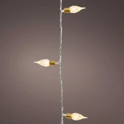 KAEMINGK Ghirlande Di Luci-Ghirlanda luminosa Vintage CT 18 m Bianco caldo