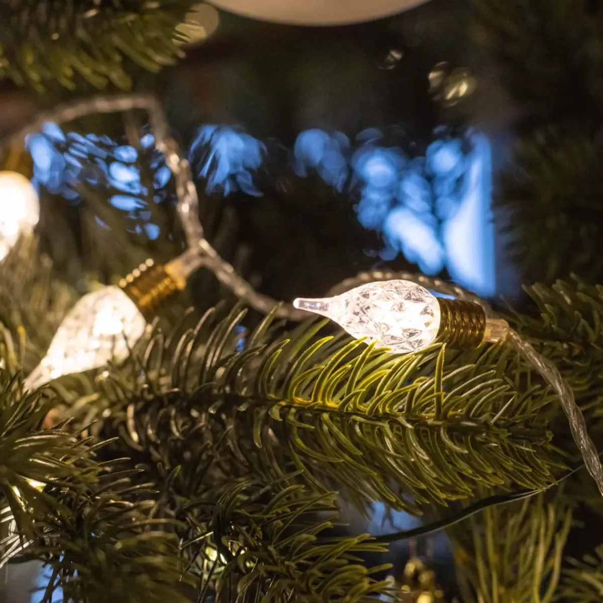 KAEMINGK Ghirlande Di Luci-Ghirlanda luminosa Vintage CT 12 m Bianco caldo