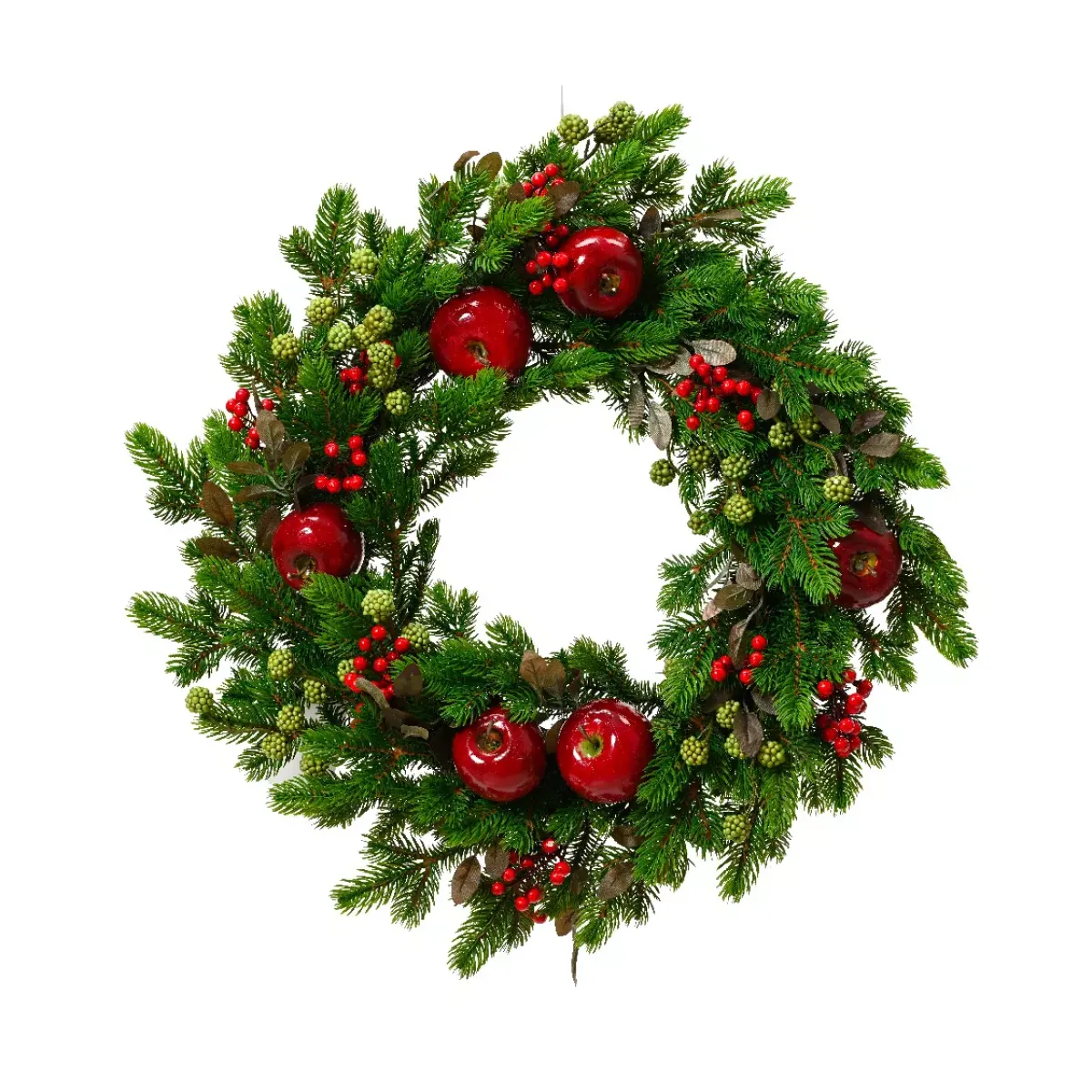 KAEMINGK Corona Di Natale-Ghirlanda natalizia (D60 cm) Mele dolci