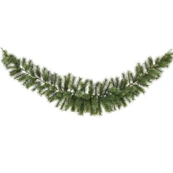 KAEMINGK Ghirlanda In Abete Artificiale-Ghirlanda per albero di Natale (180 cm - D33) Stockholm Verde con rifiniture perlate