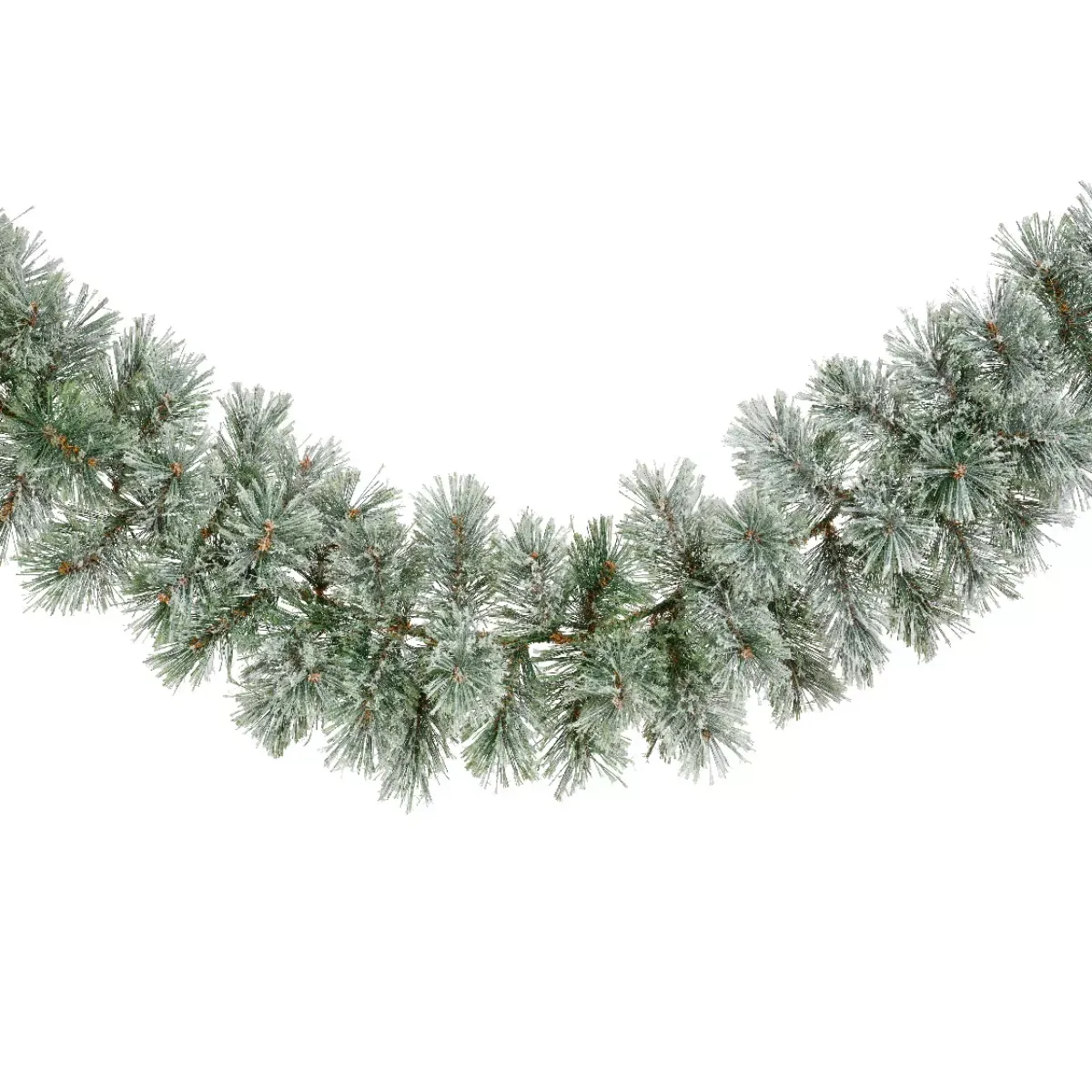 KAEMINGK Ghirlanda In Abete Artificiale|Alberi Di Natale Grande Dimensione-Ghirlanda per albero di Natale (270 - D25 cm) Bromley Verde innevato