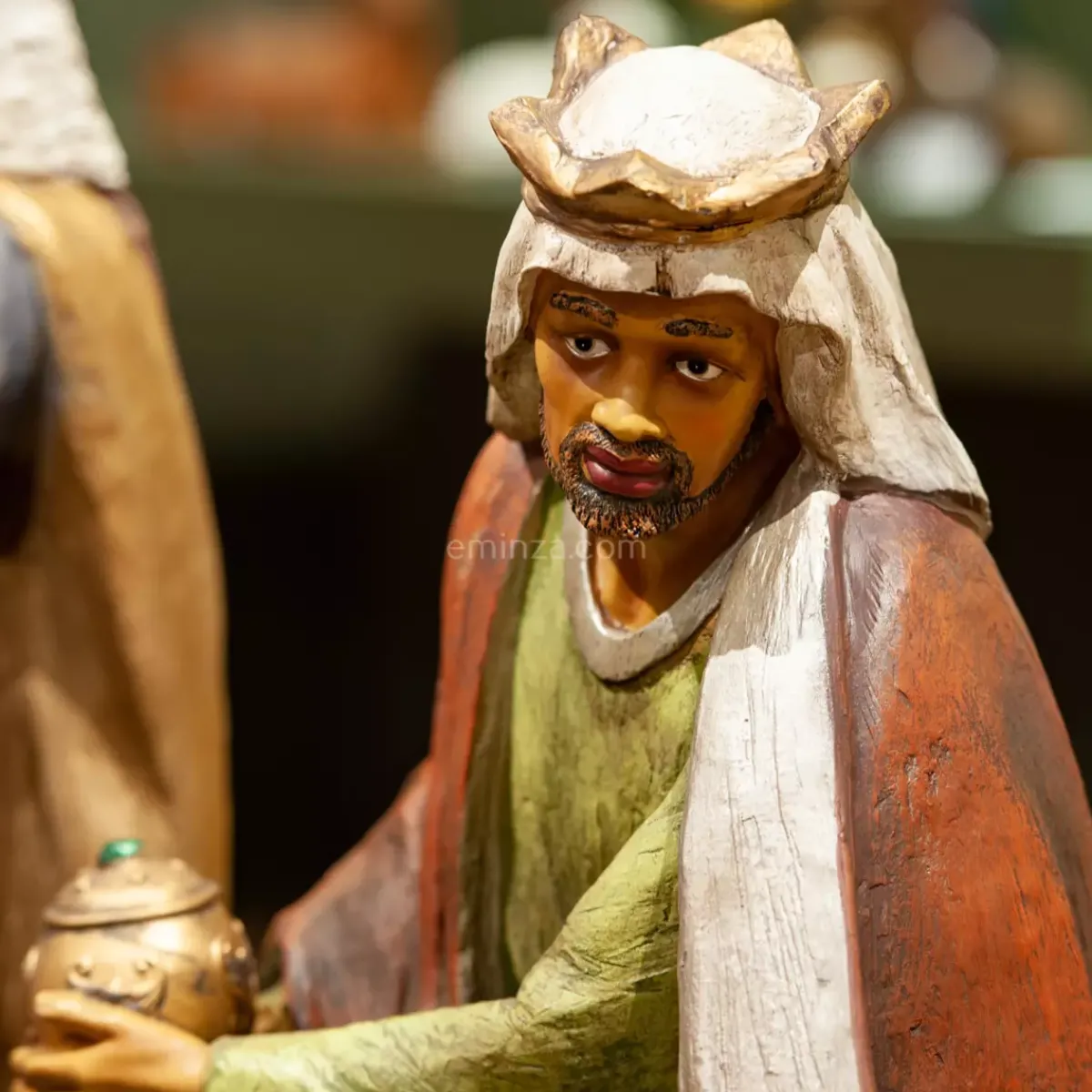 EMINZA Presepi, Statuine Grande Dimensioni|Statuine Presepe-Gli 11 grandi santoni (Alt 94 cm)