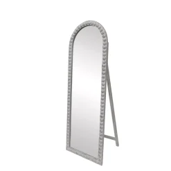 EMINZA Specchi-Grande specchio da appoggiare con cornice in legno (174 cm) Saguara