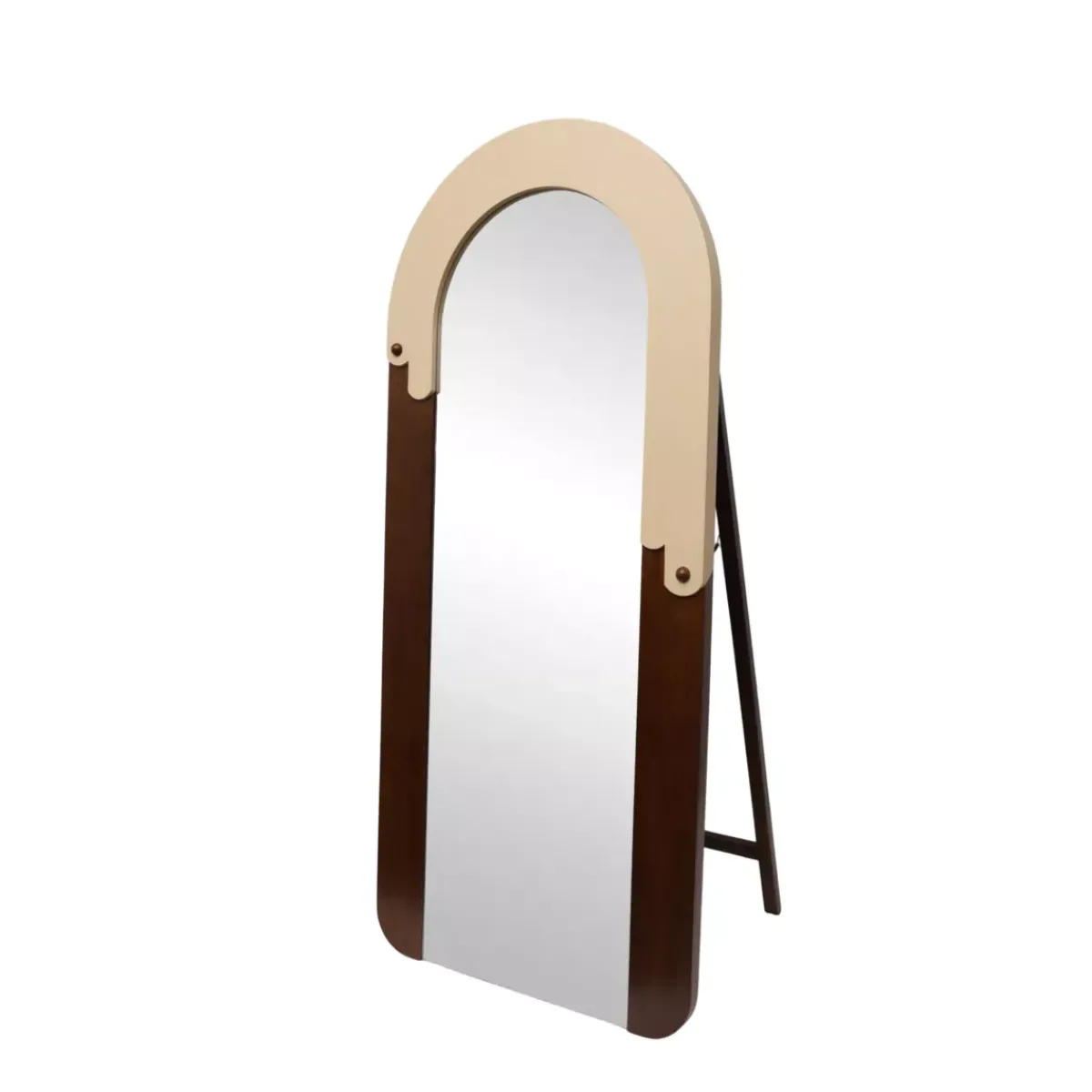 EMINZA Specchi-Grande specchio da parete con cornice in legno (180 cm) Eldoro