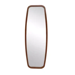EMINZA Specchi-Grande specchio da parete con cornice in legno (170 cm) Amarino