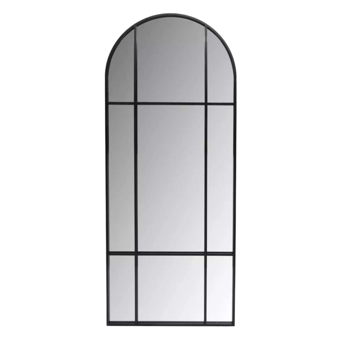 EMINZA Specchi-Grande specchio da parete in metallo (H173 cm) Industriale