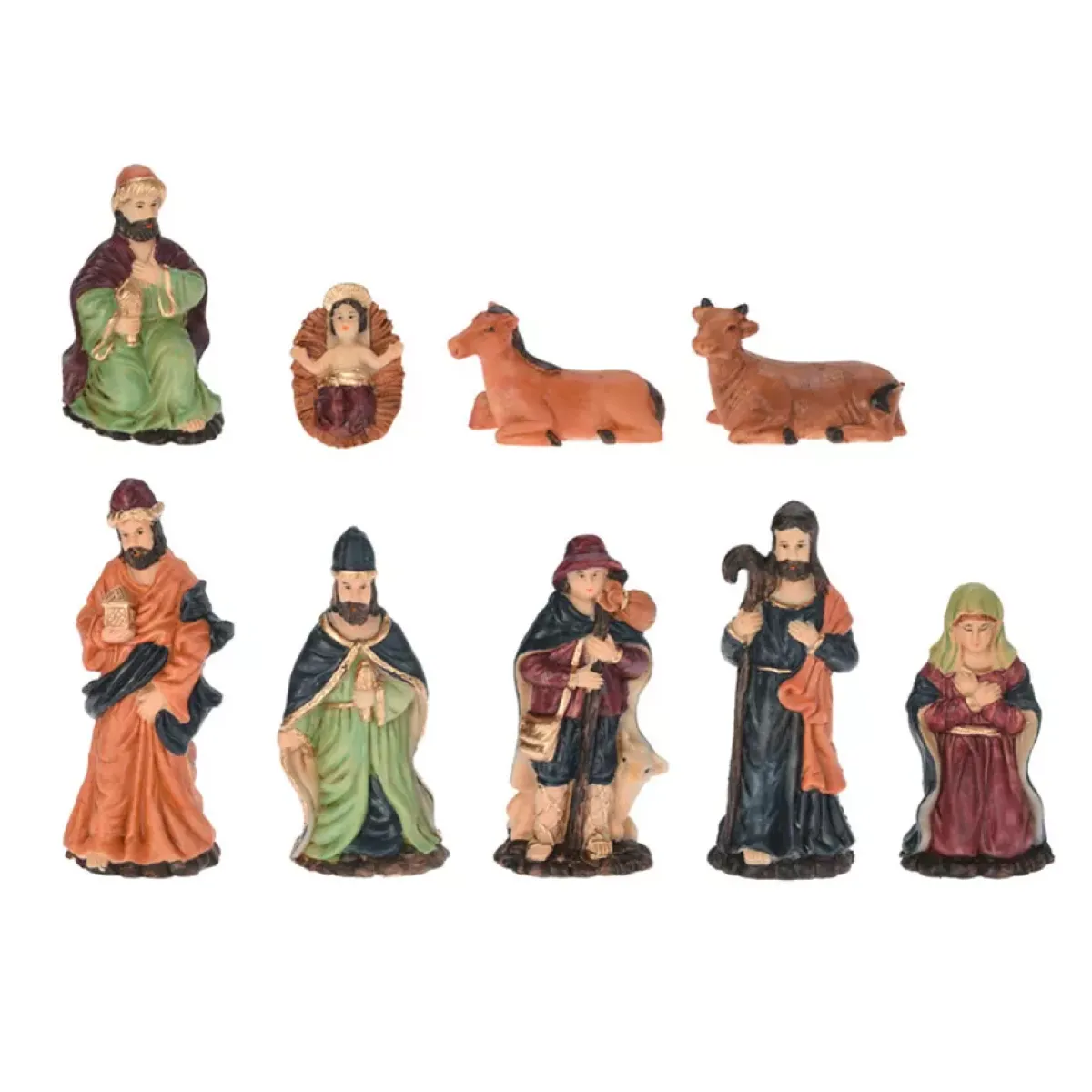 KOOPMAN Statuine Presepe-I 9 pastori (Altezza 10 cm) di Antoine