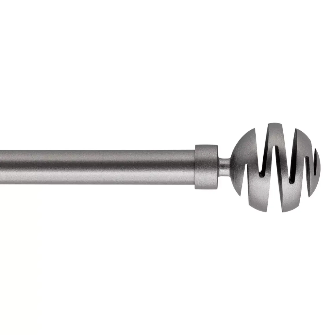 Kit asta appendiabiti estensibile (L140 - L260 cm / D19 mm) Villalouise Grigio cemento