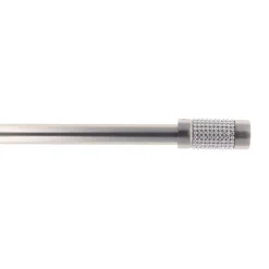 Kit asta per tenda estensibile (L210 - L380 cm / D19 mm) Lilla Argento