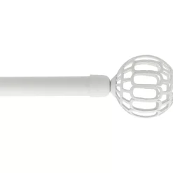 Kit asta per tenda estensibile (L120 - L210 cm / D19 mm) Facette Bianco opaco