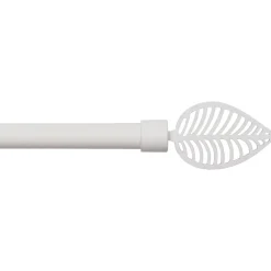 Kit asta per tenda estensibile (L120 - L210 cm / D19 mm) Amazonia Bianco opaco