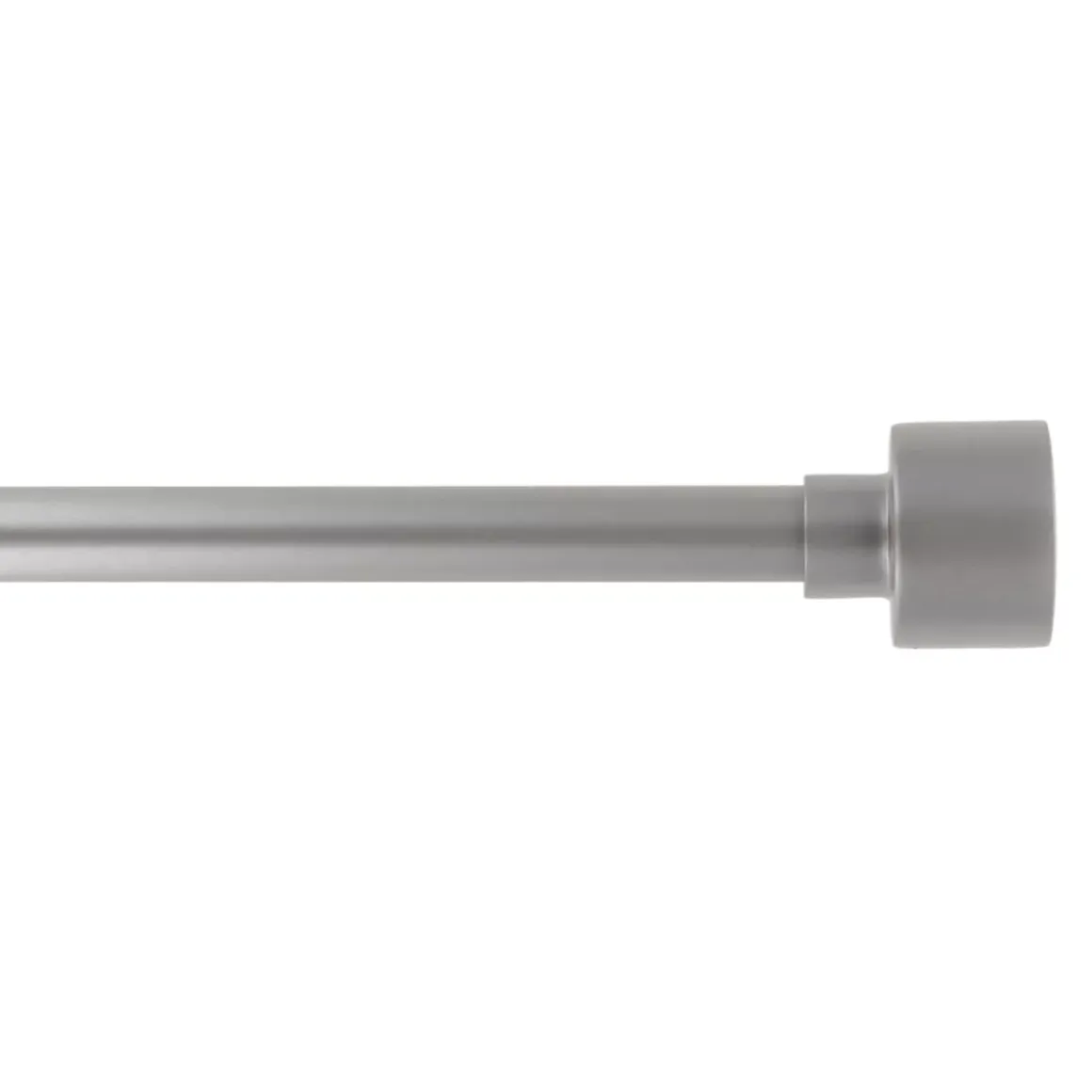 Kit asta tenda estensibile (L120 - 210 cm / D19 mm) Palermo Grigio argento