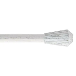 Kit asta tenda estensibile (L120 - 210 cm / D19 mm) Pisa Bianco e Oro