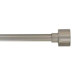 Kit asta tenda estensibile (L210 - L380 cm / D19 mm) Palermo Argento