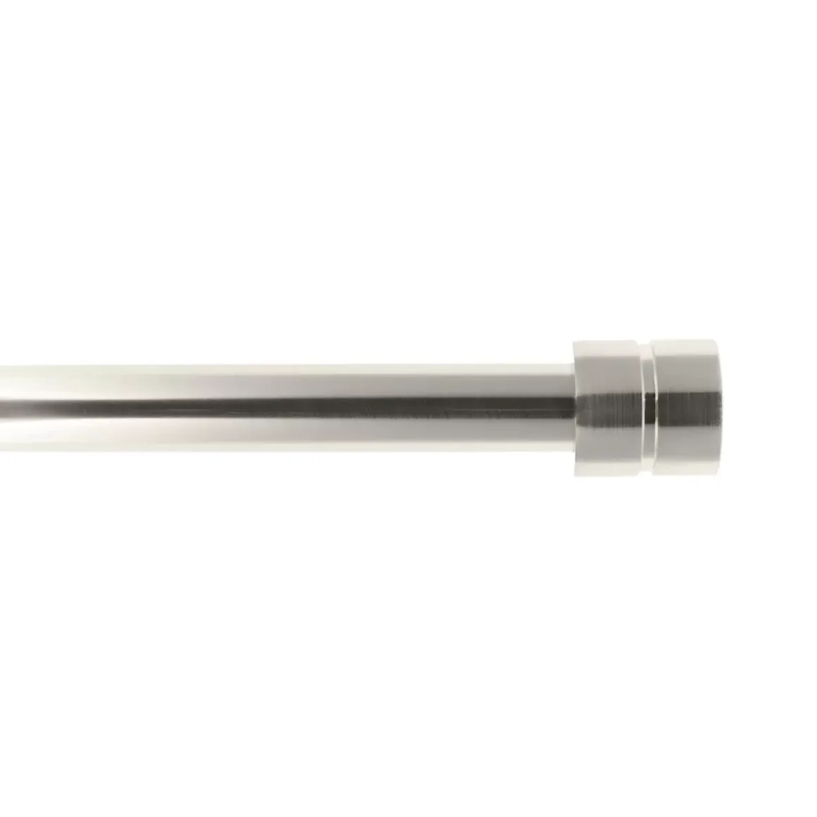 Kit asta tenda estensibile (L210 - L380 cm / D28 mm) Cesene Argento