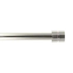 Kit asta tenda estensibile (L120 - L210 cm / D28 mm) Cesene Argento