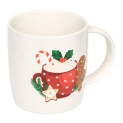 JJA Stoviglie Natalizie-Kit da barista Cappuccino Natale goloso