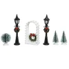 KAEMINGK Personaggi E Accessori Per Villaggio-Kit di accessori lampioni e decorazioni per la creazione di un villaggio
