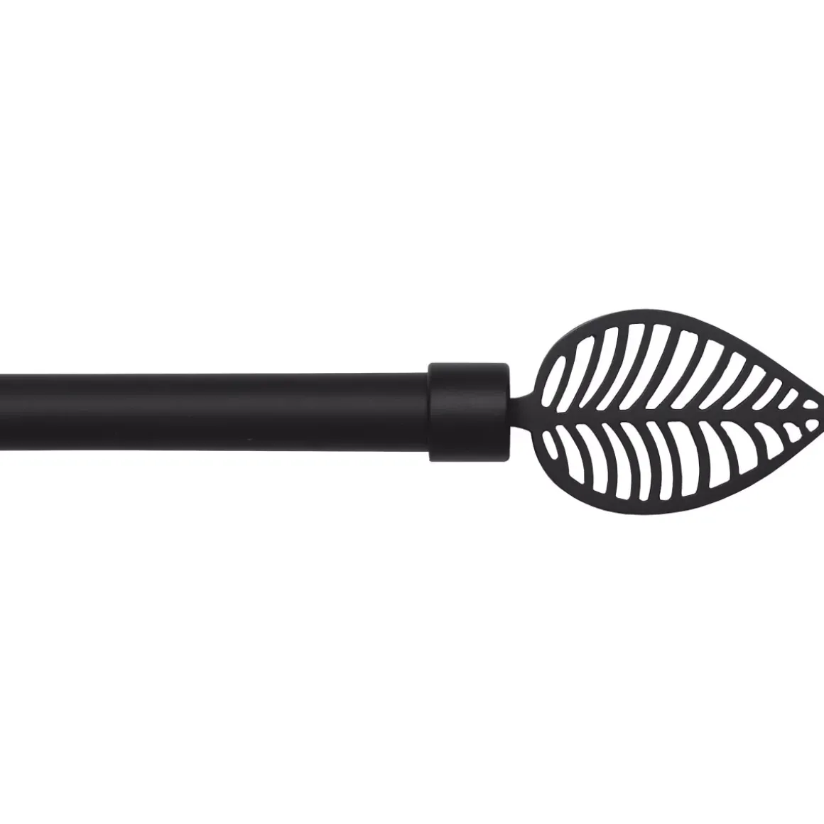 Kit di asta per tenda estensibile (L120 - L210 cm / D19 mm) Amazonia Nero opaco
