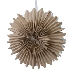 KAEMINGK Decorazioni E Oggetti Natalizi|Oggetti Decorativi E Illuminati-Lampada a sospensione carta Origami (D60 cm) Fiocco