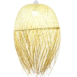 EMINZA Lampadari-Lampada a sospensione con frange in bambù (H70 cm) Huelva