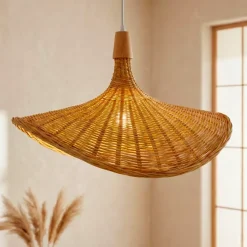 EMINZA Lampadari-Lampada a sospensione in bambù (D55 cm) Kalahari