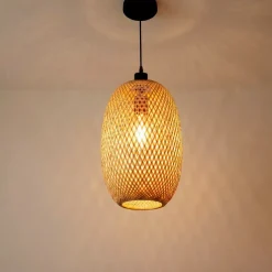 EMINZA Lampadari-Lampada a sospensione in bambù (H35 cm) Fuengirola