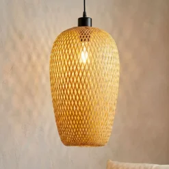 EMINZA Lampadari-Lampada a sospensione in bambù (H35 cm) Fuengirola