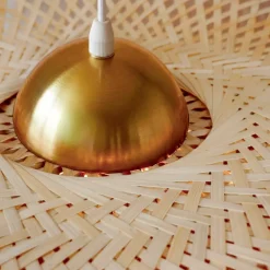 EMINZA Lampadari-Lampada a sospensione in bambù (D55 cm) Mérida