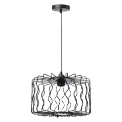 OSTARIA Lampadari-Lampada a sospensione in metallo (D30 cm) Julia Nera