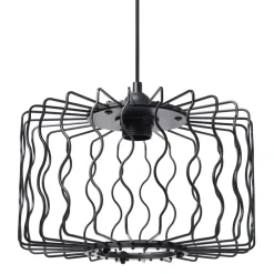 OSTARIA Lampadari-Lampada a sospensione in metallo (D30 cm) Julia Nera
