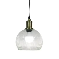 EMINZA Lampadari-Lampada a sospensione in vetro (D20 cm) Velden